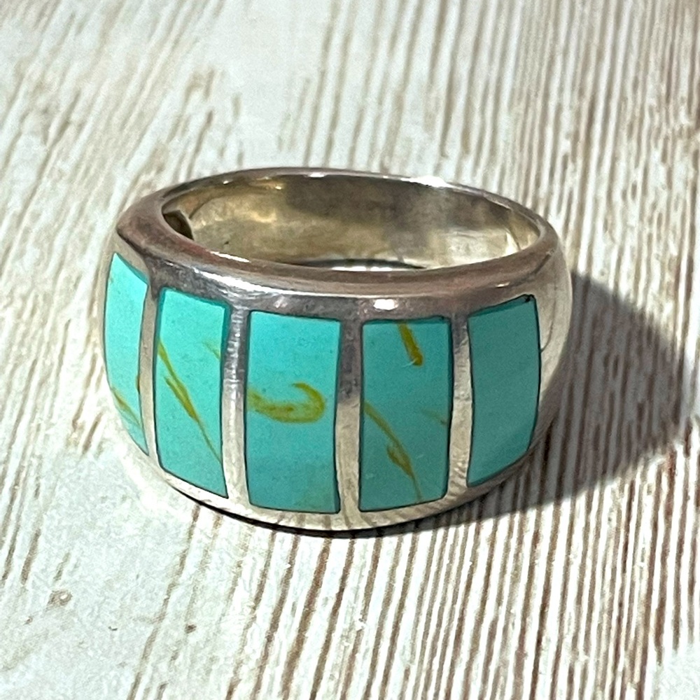 Turquoise Sterling silver ring
